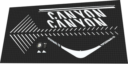 CANYON Speedmax CF 8.0 LTD (2020) Frame Decal Set