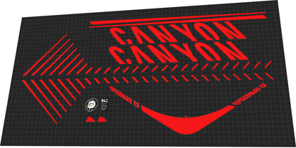 CANYON Speedmax CF 8.0 LTD (2020) Frame Decal Set