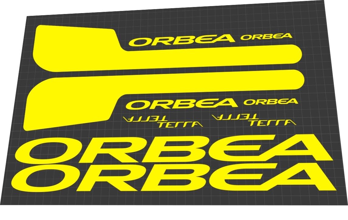 ORBEA Terra M30 (2021) Frame Decal Set - Bike Decal Replace