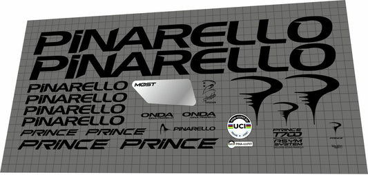 PINARELLO Prince (2021) Frame Decal Set - Bike Decal Replace