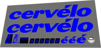 CERVELO P3 (2022) Frame Decal Set - Bike Decal Replace