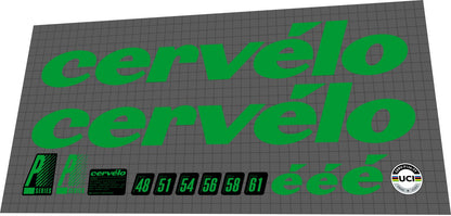 CERVELO P3 (2022) Frame Decal Set - Bike Decal Replace