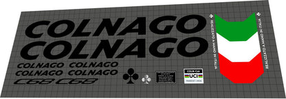 COLNAGO C68 (2022) Frame Decal Set - Bike Decal Replace