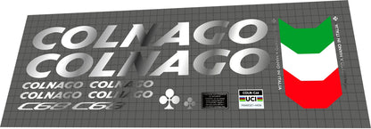 COLNAGO C68 (2022) Frame Decal Set - Bike Decal Replace