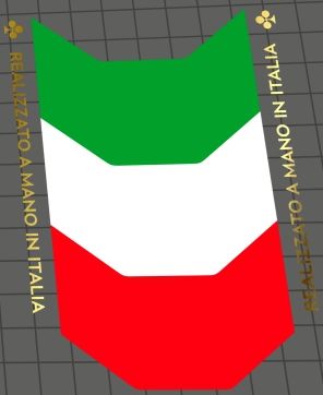 COLNAGO C68 (2022) Flag Decal - Bike Decal Replace