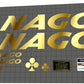 COLNAGO C68 (2022) Frame Decal Set