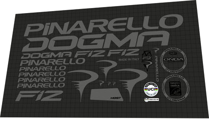 PINARELLO Dogma (2022) F12 Frame Decal Set - Bike Decal Replace