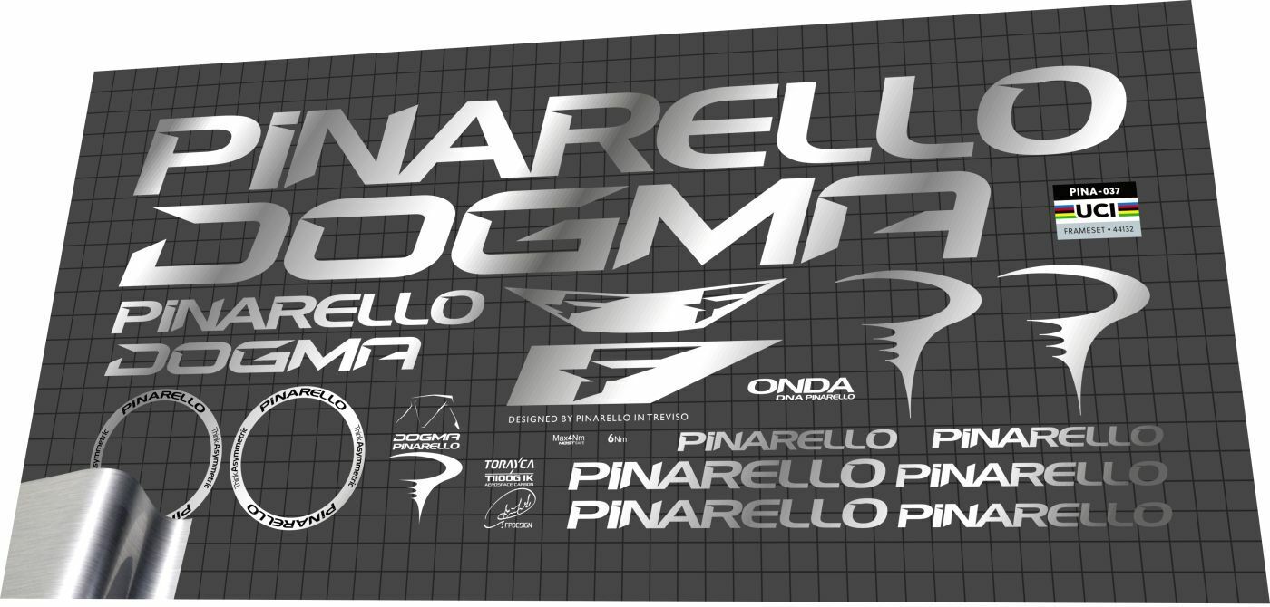 PINARELLO Dogma (2022) F Frame Decal Set