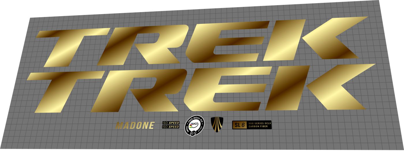 TREK Madone SL 6 Gen 6 (2022) Frame Decal Set