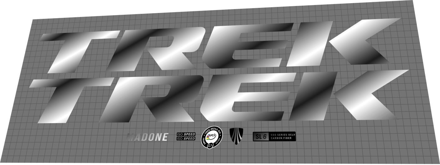 TREK Madone SL 6 Gen 6 (2022) Frame Decal Set