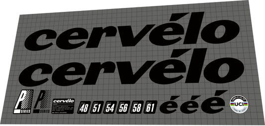 CERVELO P3 (2022) Frame Decal Set