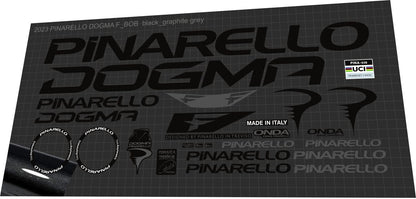 PINARELLO Dogma (2022) F Frame Decal Set - Bike Decal Replace