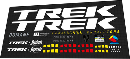 TREK Domane (2023) SLR 7 Gen 4 Frame Decal Set - Bike Decal Replace