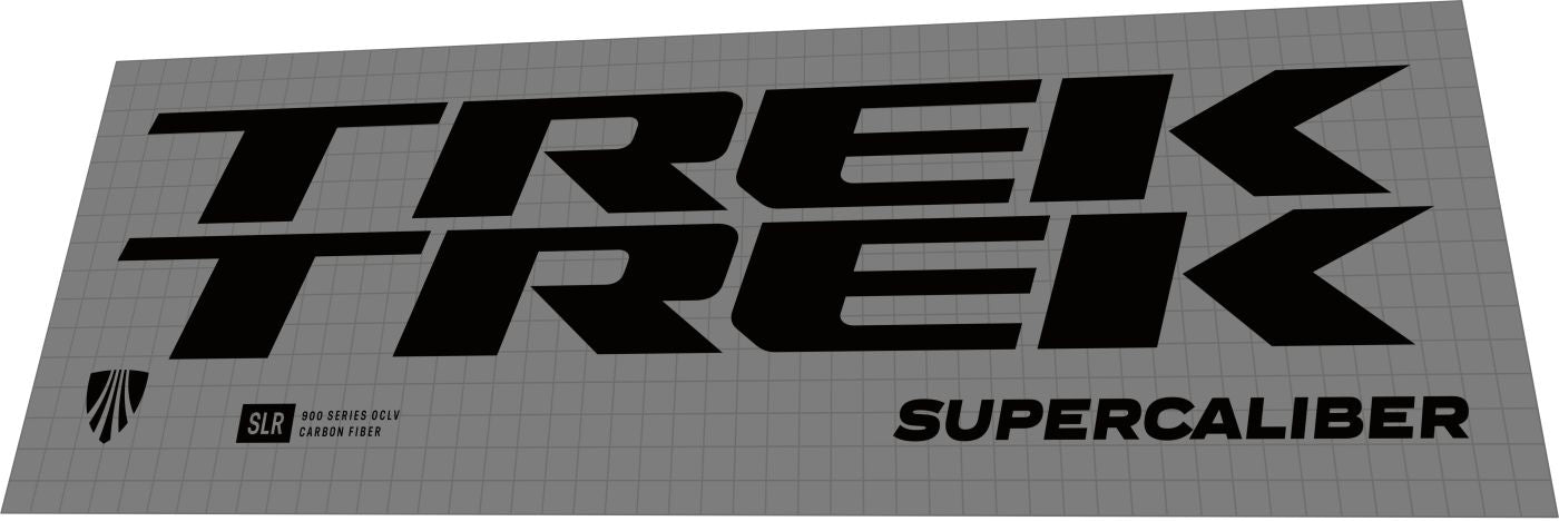 TREK Supercaliber Gen 2 (2025) Frame Decal Set