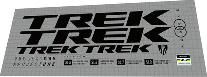 TREK Madone (2025) Gen 8 Frame Decal Set - Bike Decal Replace