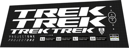 TREK Madone (2025) Gen 8 Frame Decal Set - Bike Decal Replace