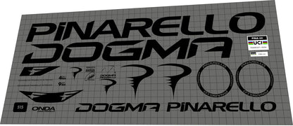 PINARELLO Dogma F (2024-2026) Frame Decal Set