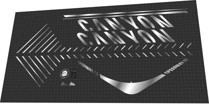 CANYON Speedmax CF 8.0 LTD (2020) Frame Decal Set