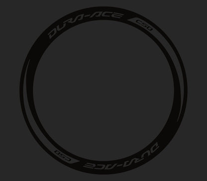 DURA-ACE C50 (2014) WH-9000 Rim Decal Set - Bike Decal Replace