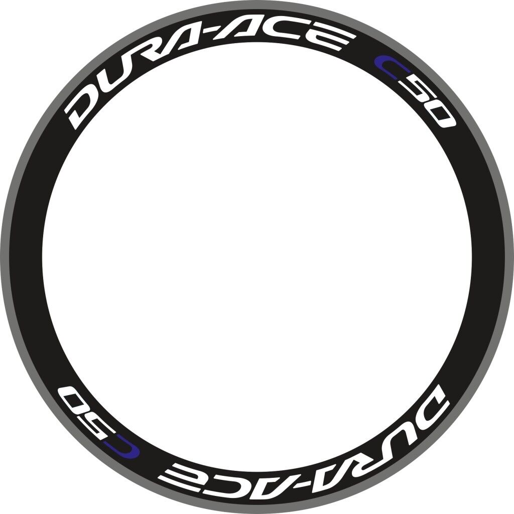 DURA-ACE C50 (2012) WH-7900 Rim Decal Set - Bike Decal Replace
