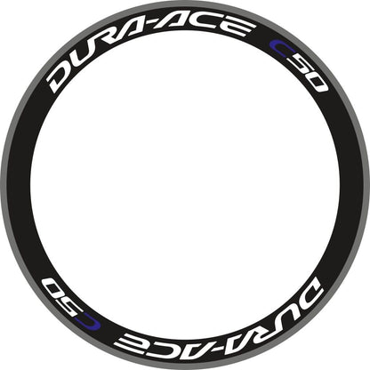 DURA-ACE C50 (2012) WH-7900 Rim Decal Set - Bike Decal Replace