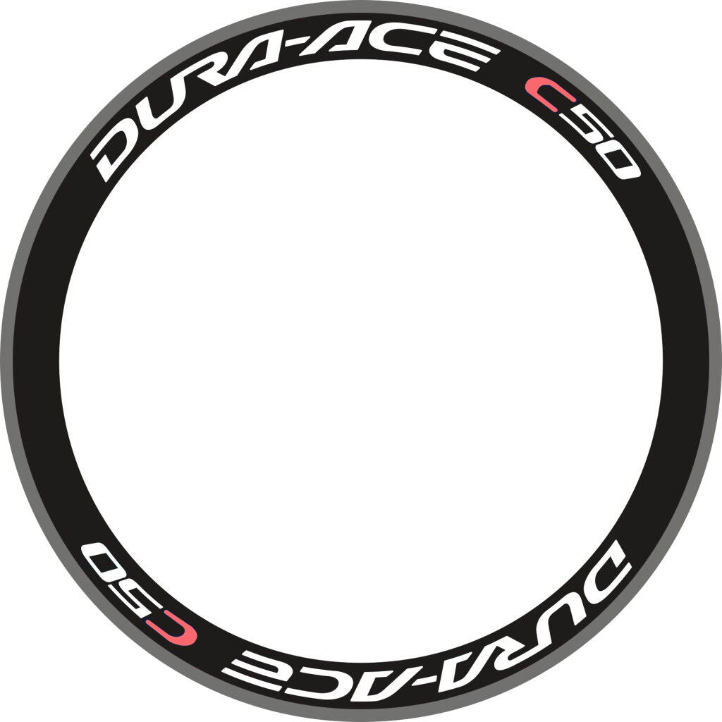 DURA-ACE C50 (2012) WH-7900 Rim Decal Set - Bike Decal Replace