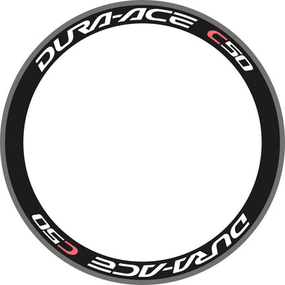DURA-ACE C50 (2012) WH-7900 Rim Decal Set - Bike Decal Replace