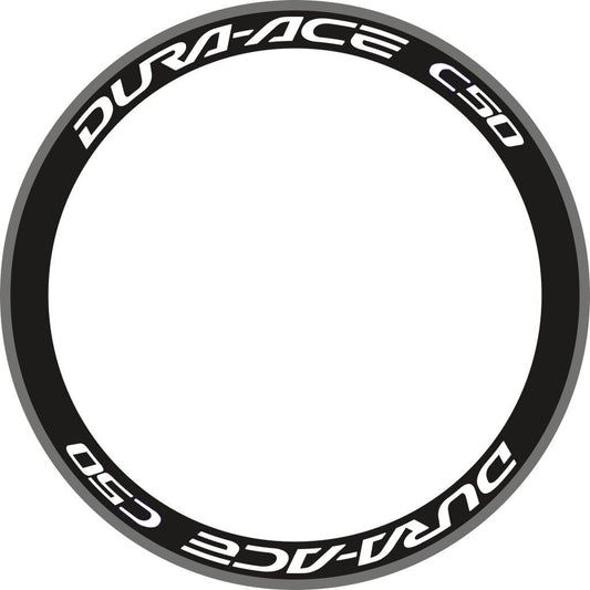 DURA-ACE C50 (2012) WH-7900 Rim Decal Set - Bike Decal Replace