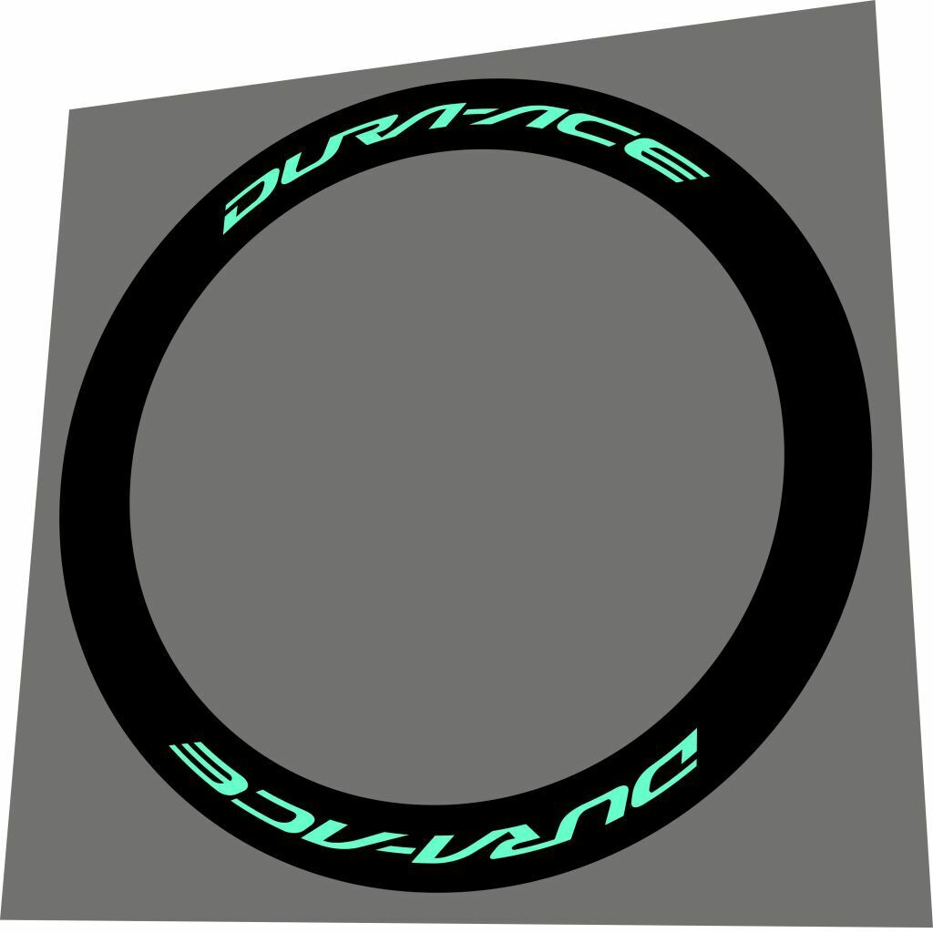 DURA-ACE C60 (2016) WH-9000 Rim Decal Set - Bike Decal Replace