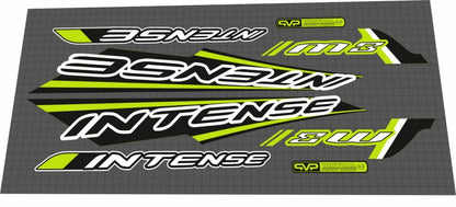 INTENSE M3 (2003) Frame Decal Set - Bike Decal Replace