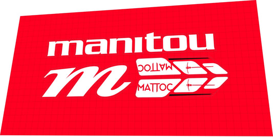 MANITOU Mattoc Fork Decal Set