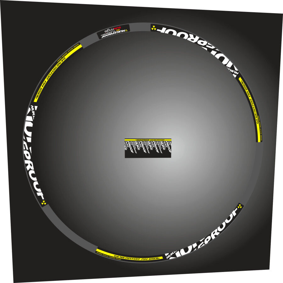 Nukeproof Generator NUKEPROOF Generator AM 650b (2013) Rim Decal Set | Bike Decal Replace