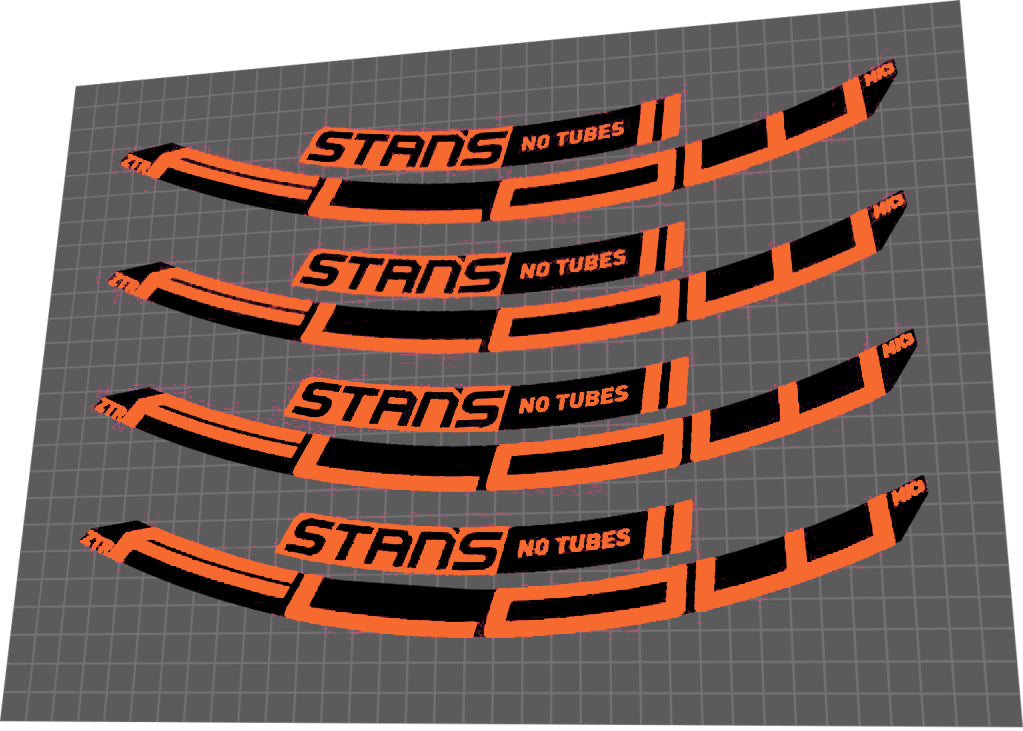 STAN'S NOTUBES ZTR Flow MK3 Rim Decal Set