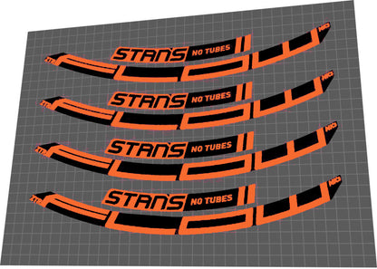 STAN'S NOTUBES ZTR Flow MK3 Rim Decal Set