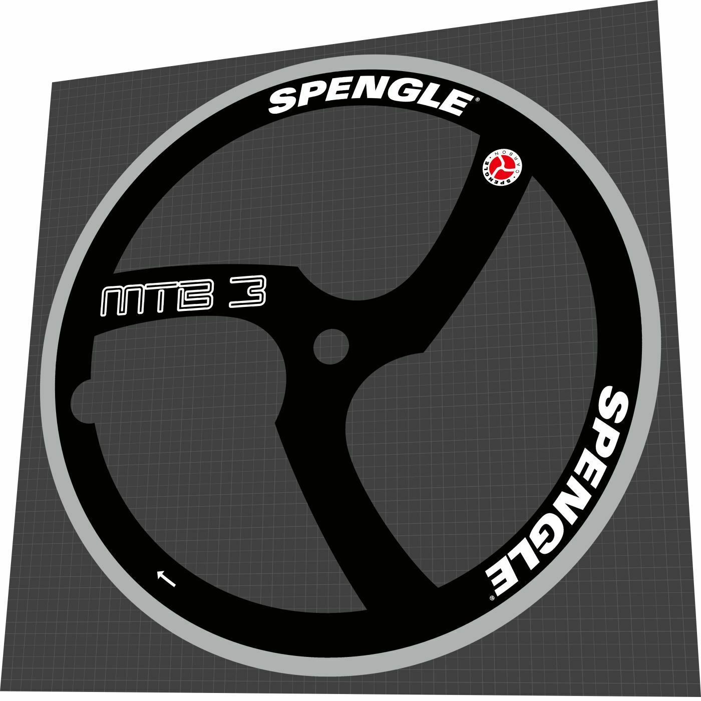 SPENGLE MTB 3 Rim Decal Set - Bike Decal Replace