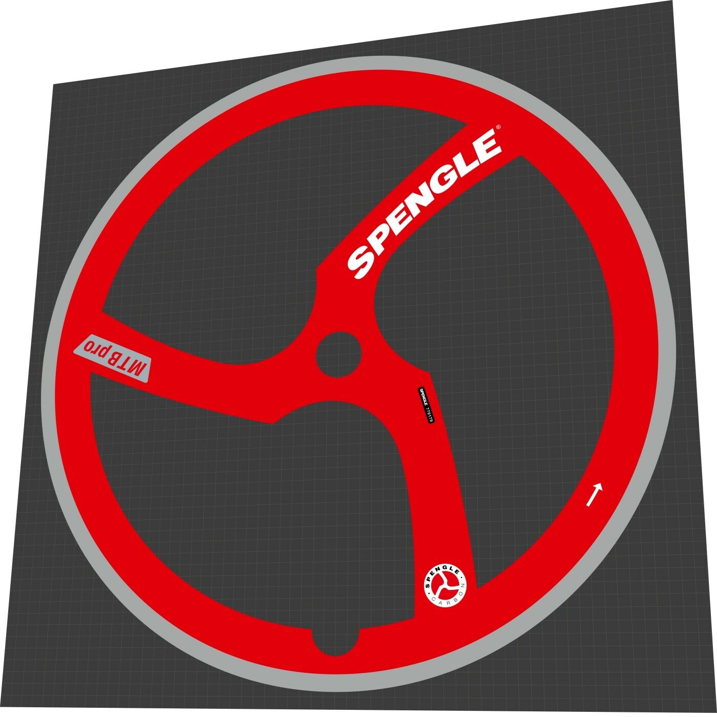 SPENGLE MTB Pro Rim Decal Set - Bike Decal Replace