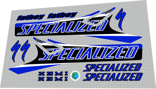 SPECIALIZED Fatboy Hemi Team 24 (1999) Frame Decal Set