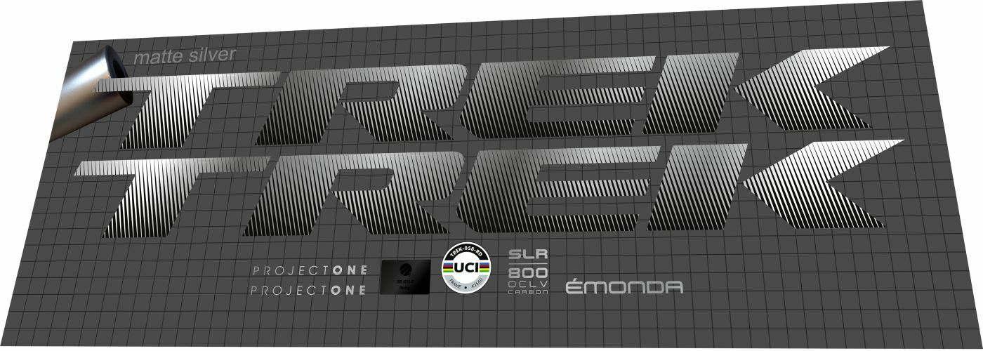 TREK Emonda (2021-2024) SLR 6 Frame Decal Set - Bike Decal Replace
