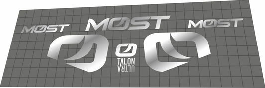 MOST Talon Ultra Handlebar Decal Set - Bike Decal Replace