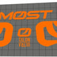 MOST Talon Ultra Handlebar Decal Set