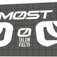 MOST Talon Ultra Handlebar Decal Set