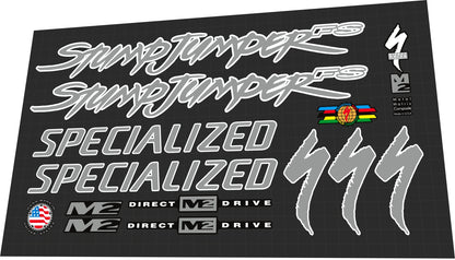 SPECIALIZED Stumpjumper (1996) M2 FS Frame Decal Set - Bike Decal Replace