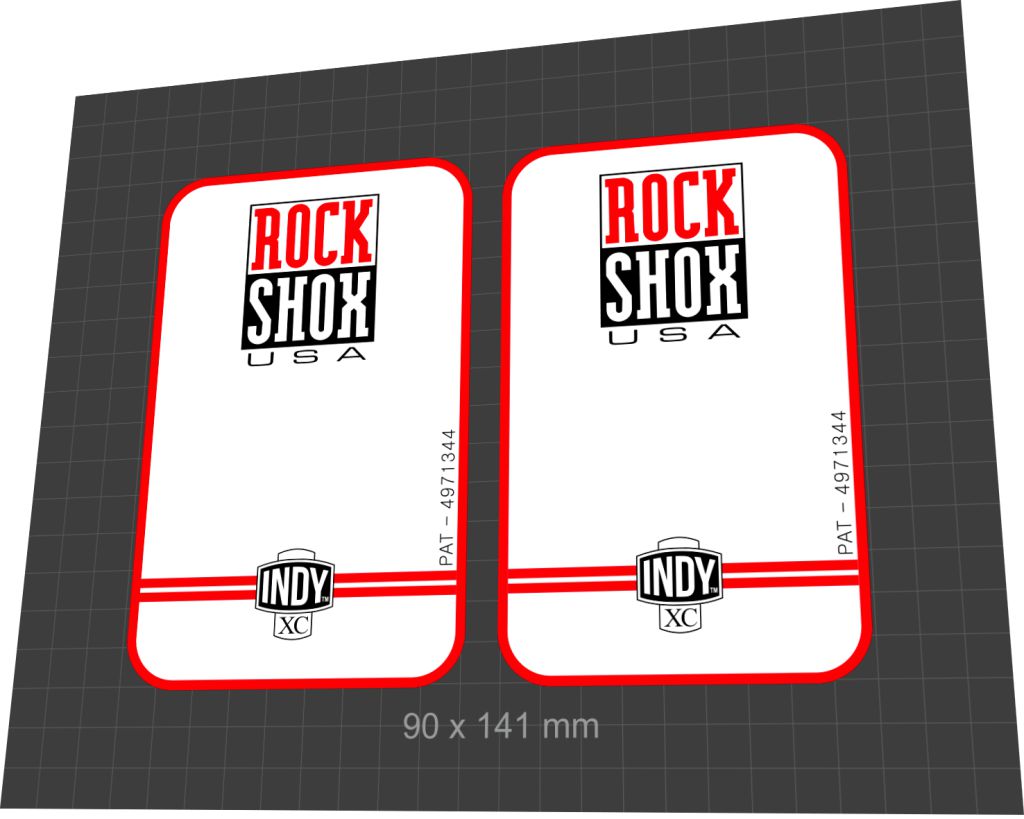 RockShox – Bike Decal Replace