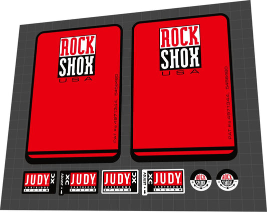 ROCKSHOX Judy (1997) XC Fork Decal Set - Bike Decal Replace