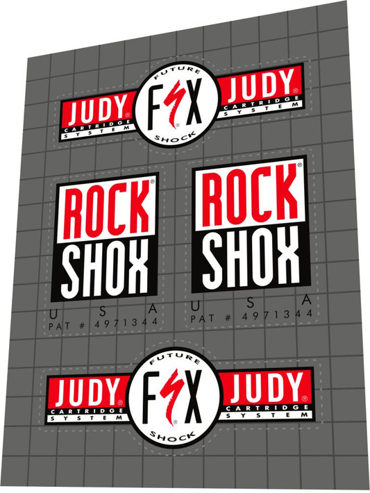 ROCKSHOX Judy (1998) FSX Fork Decal Set - Bike Decal Replace