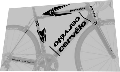 CERVELO R3 (2007-2009) Frame Decal Set - Bike Decal Replace