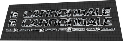 CANNONDALE Bad Boy (2009) Frame Decal Set - Bike Decal Replace