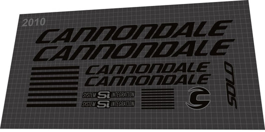 CANNONDALE Bad Boy (2010) Frame Decal Set - Bike Decal Replace