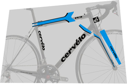 CERVELO R3 (2011-2012) Frame Decal Set - Bike Decal Replace