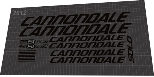 CANNONDALE Bad Boy (2012) Frame Decal Set - Bike Decal Replace
